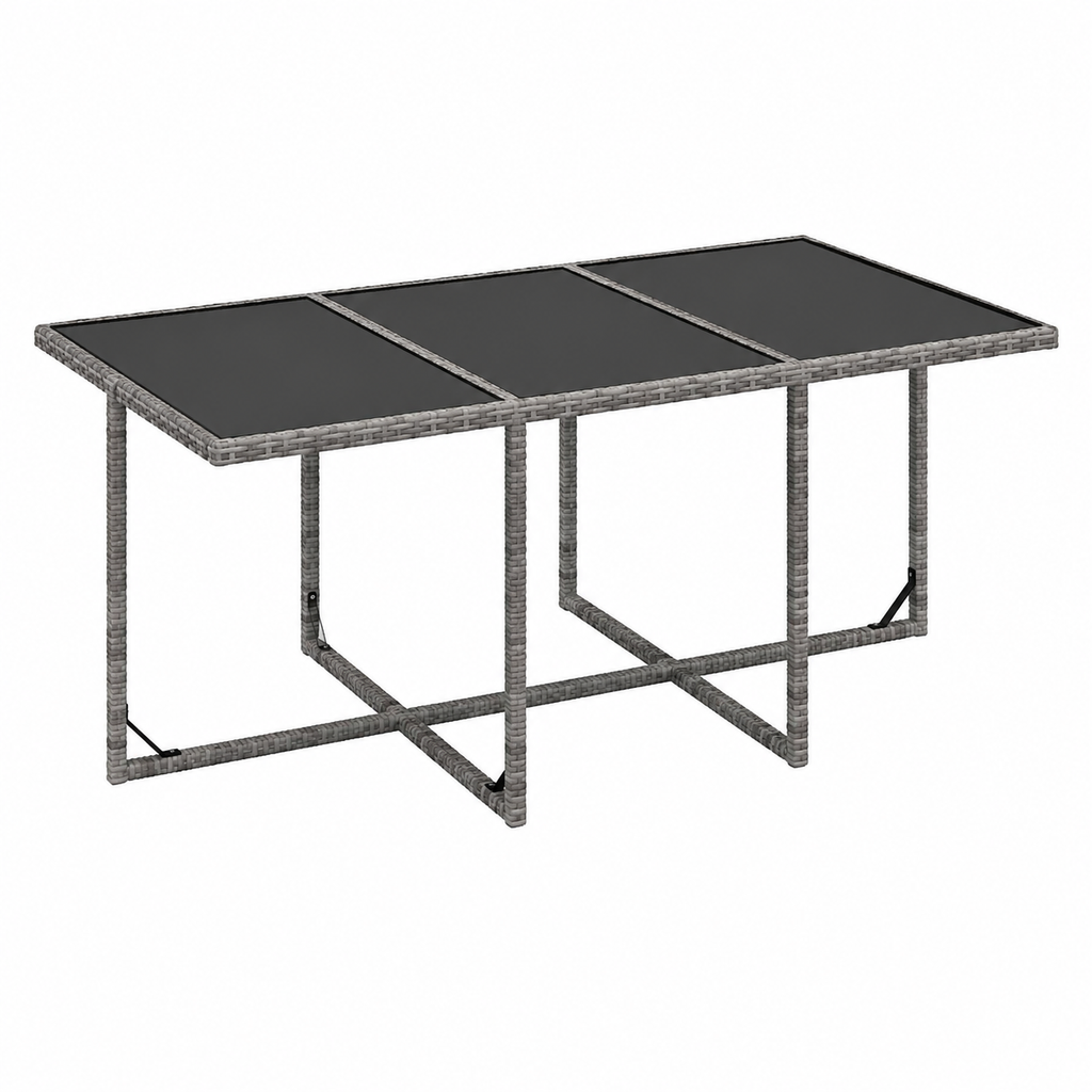 Ensemble de mobilier de jardin 11 pièces avec coussins