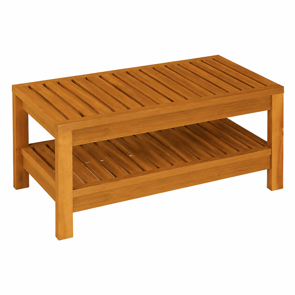Ensemble de mobilier de jardin 6 pièces avec coussins en bois d'acacia