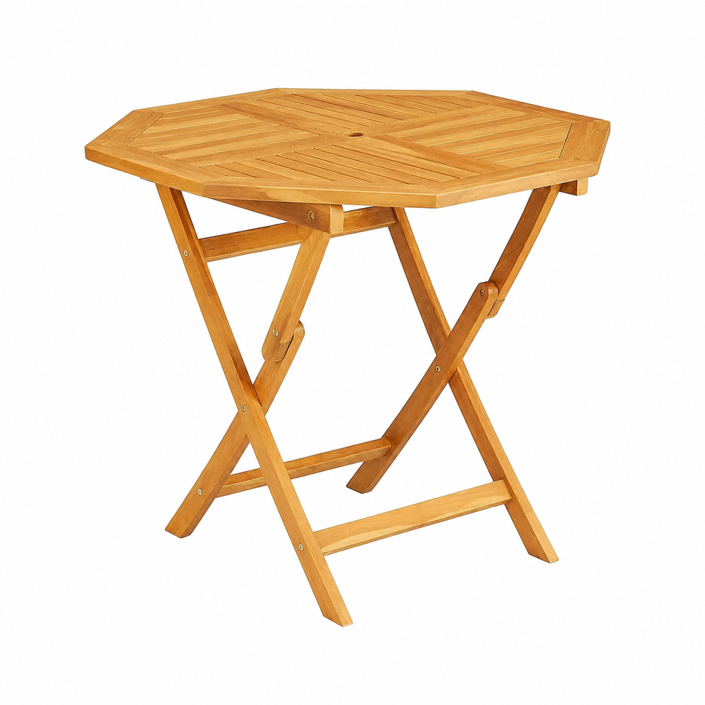 Ensemble de jardin en teck 5 pièces