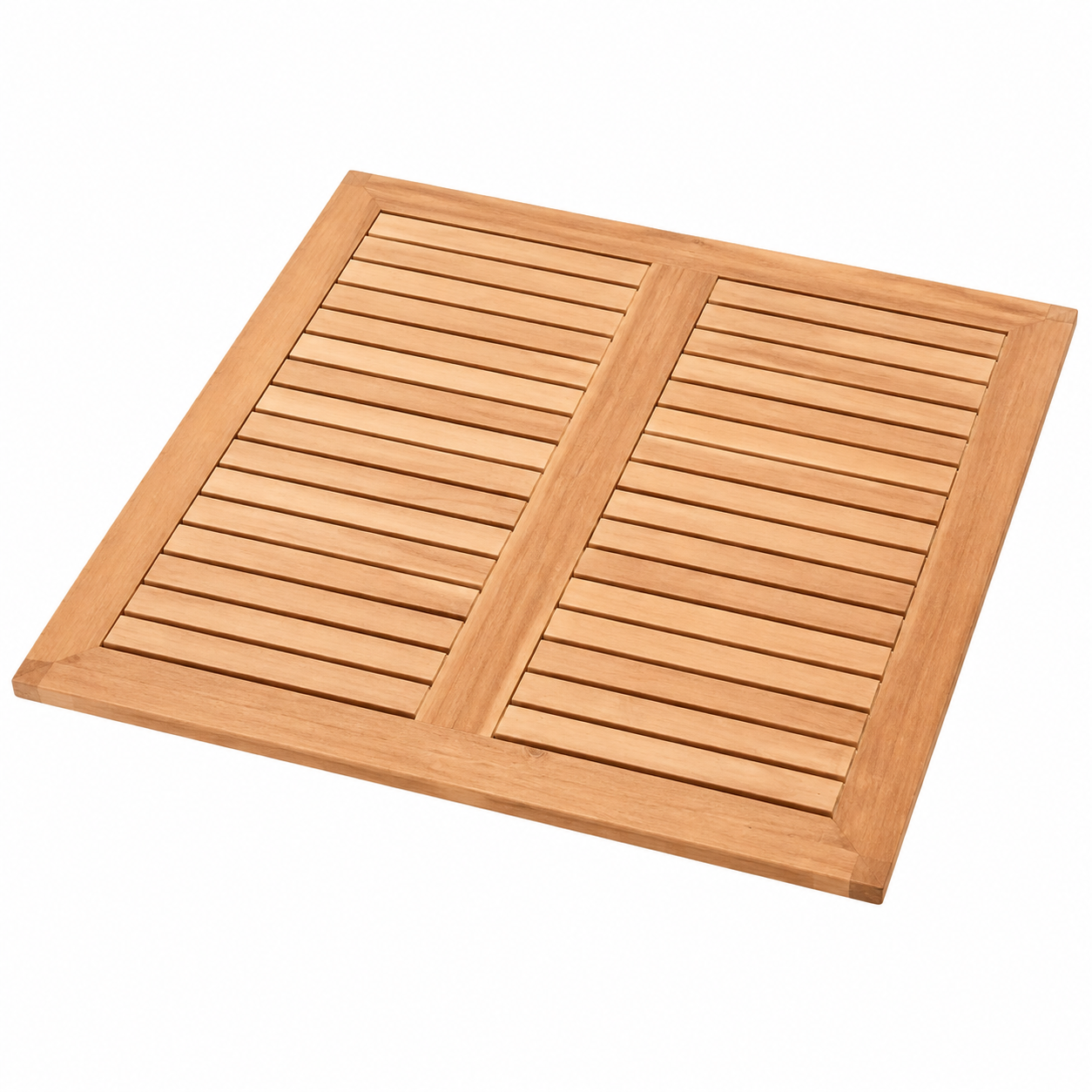 Ensemble de mobilier d'extérieur en acacia pour 4 personnes