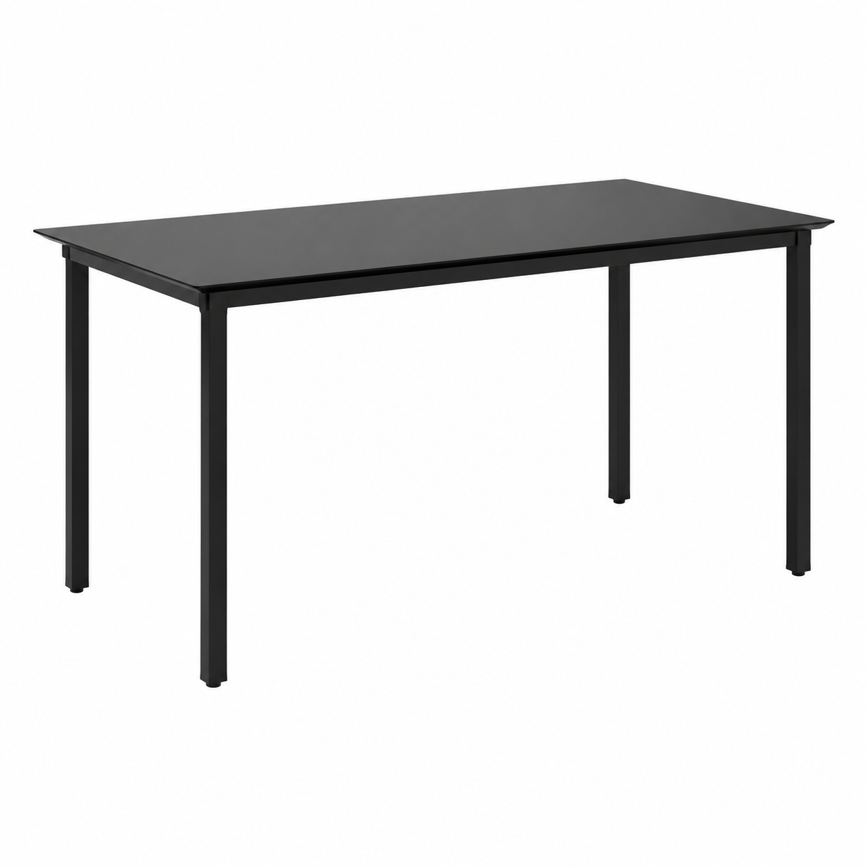 Mobilier de jardin 5 pièces en rotin synthétique avec coussins marron